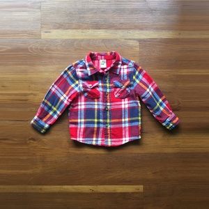 Heathtex | Red & Blue Flannel Shirt